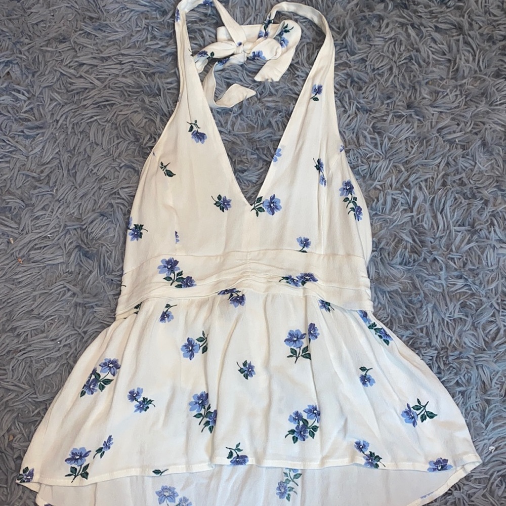 Blouse style tank top